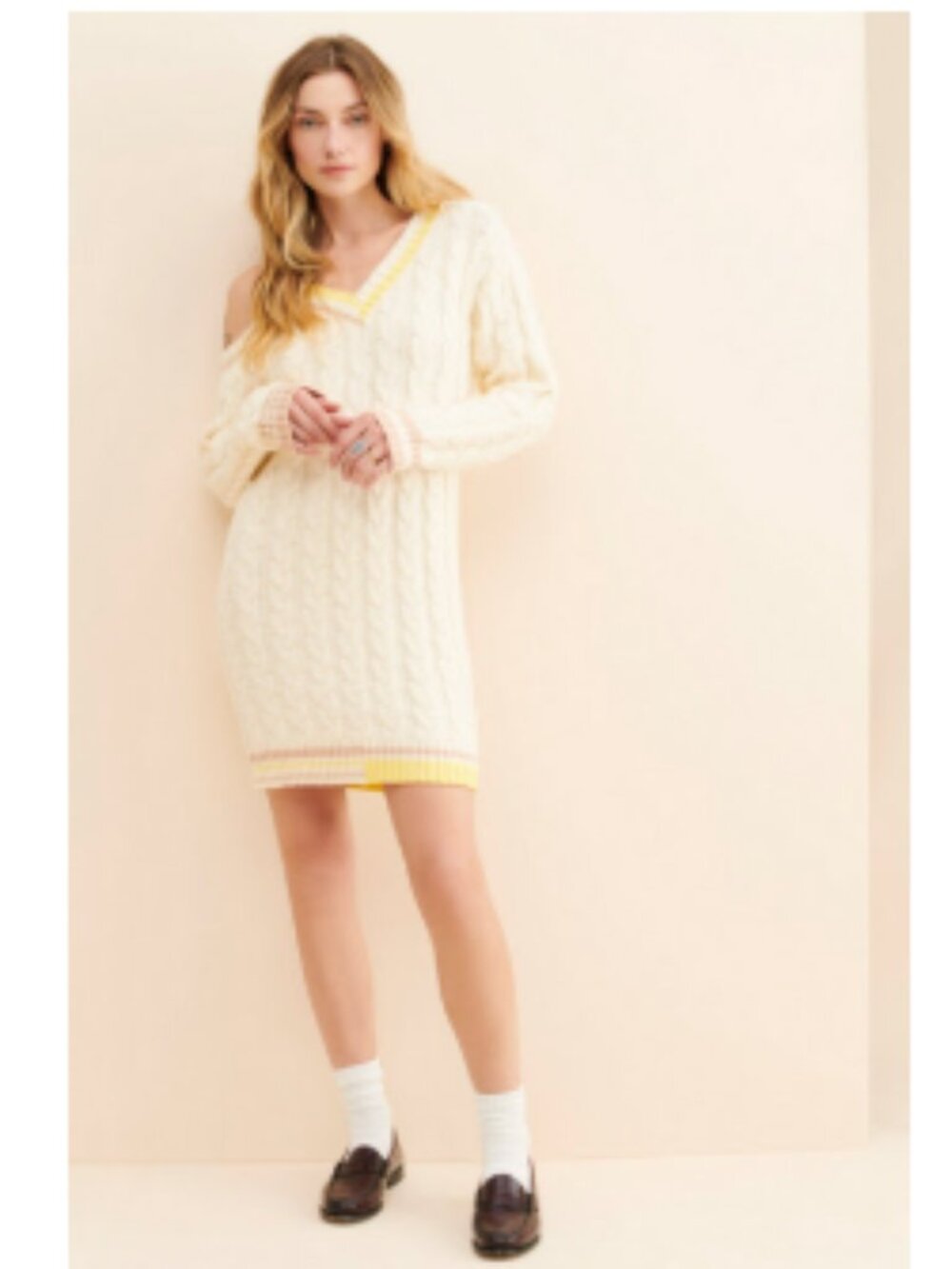 [Urban Outfitters] 4SI3NNA Ailey Sweater Dress (MEDIUM)